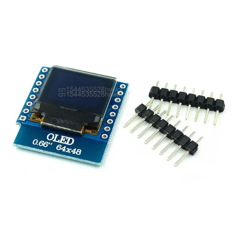 Модуль органического светодиода 0 66 дюйма для WEMOS D1 MINI ESP32 модуль AVR STM32 64x48 ЖК-экран