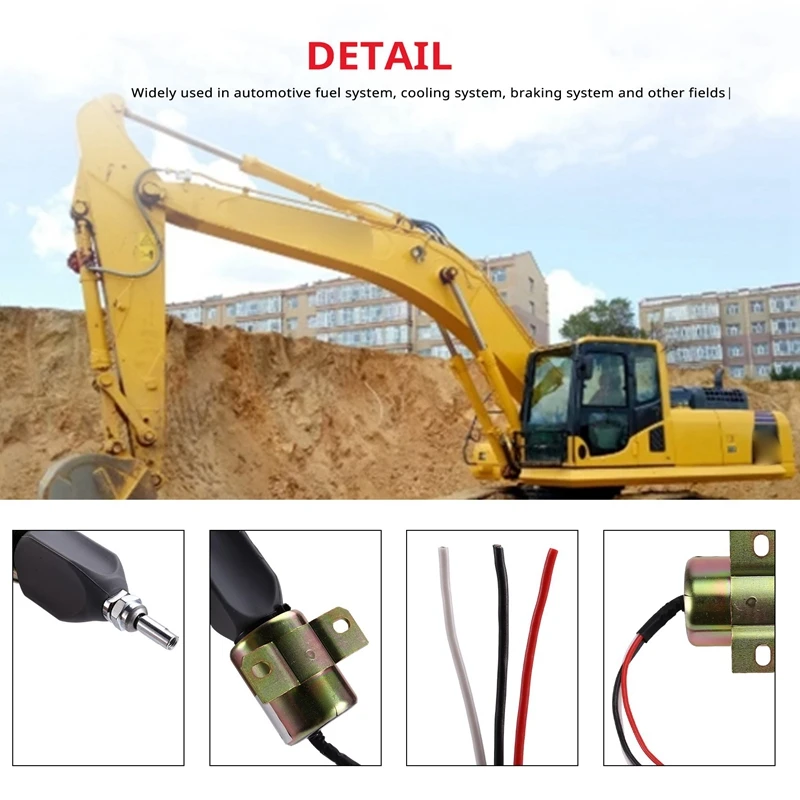 Топливная остановка 24 В электромагнит фотомагнит 600-815-7550 для Komatsu фотомагнитный