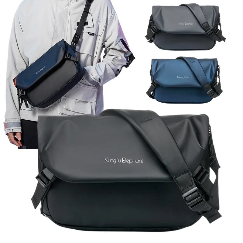 

Брендовая модная мужская сумка-мессенджер из ткани Оксфорд, водонепроницаемая нагрудная сумка, дорожная сумка, трендовая стильная сумка на...