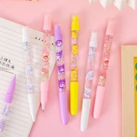 sanrios my melody neutral pen cinnamoroll kuromi cartoon pattern kawaii water sprayable gel pen student summer essentials girls
