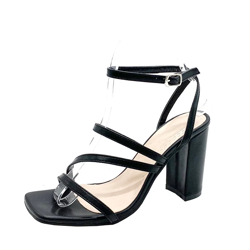 

2022 New Women Sandals Comfortable High-heeled Sandals Casual Outdoor Women Sandalias Plus Size Women Shoes Sandalias De Mujer