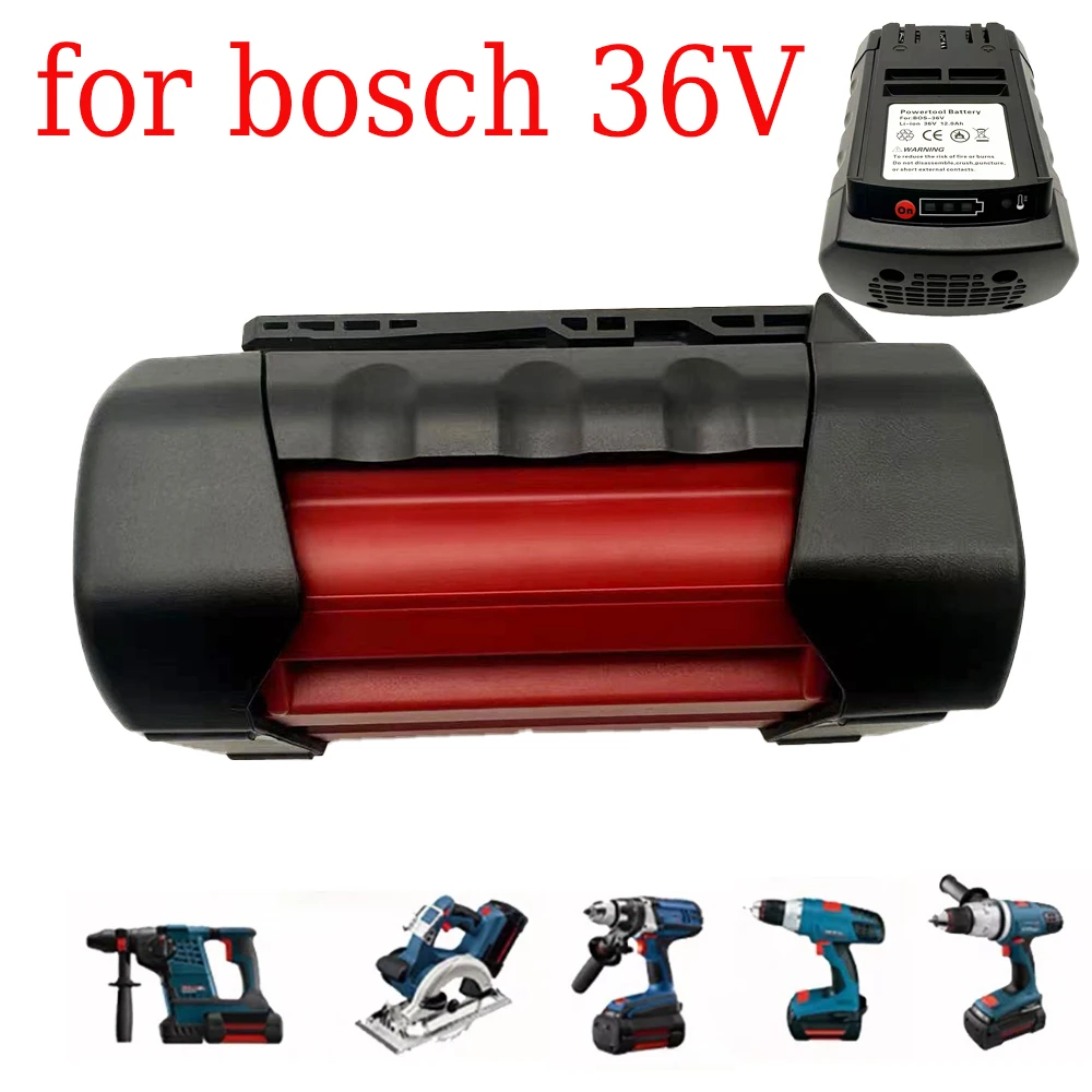 Фото  Зарядное устройство BOSCH 36 В, литий-ионная аккумуляторная батарея, сменная батарея для BOSCH BAT810 BAT836 D-70771, зарядное устройство для электроинструмента, новинка №1