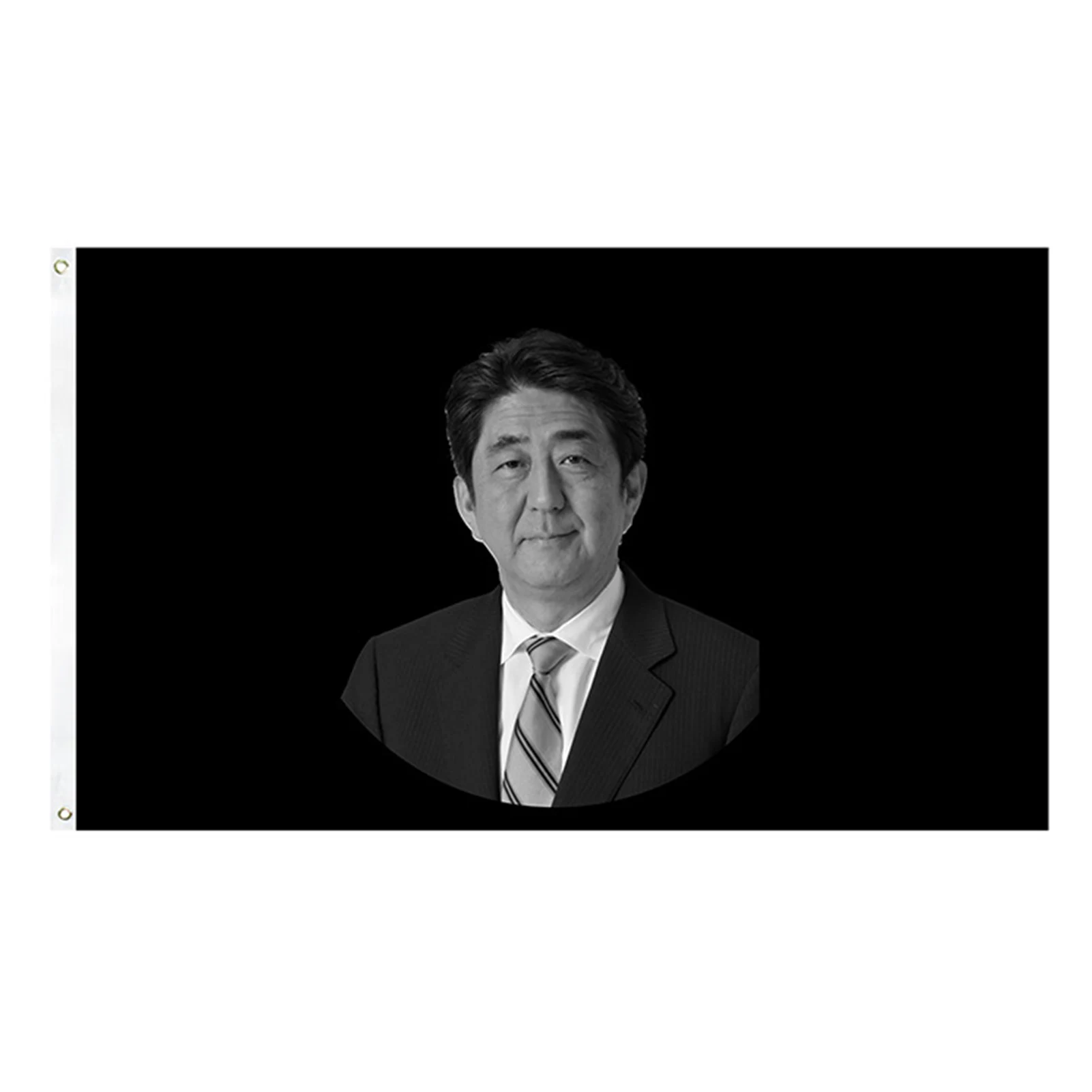 

Горячие молитвы для Синдзо Абэ флаг траурный баннер гобелен наружный Декор мемориальные флаги Синдзо Абэ флаг Мемориальный Флаг Для Абэ Си...