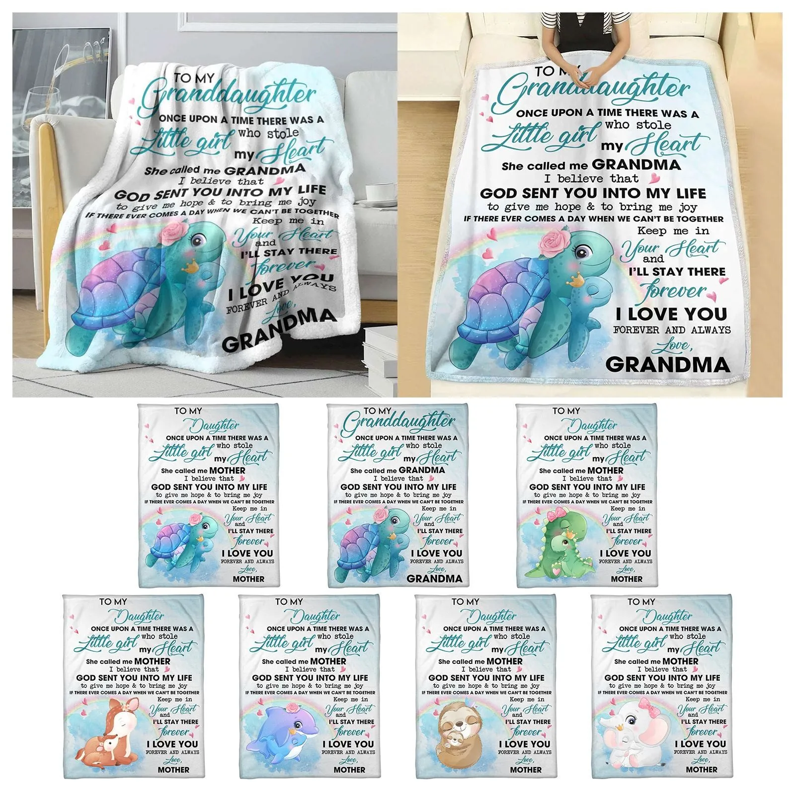 

Фотообои для моей дочери и внучки, когда вы чувствуете себя обожженным пользовательским уникальным подарком на Рождество