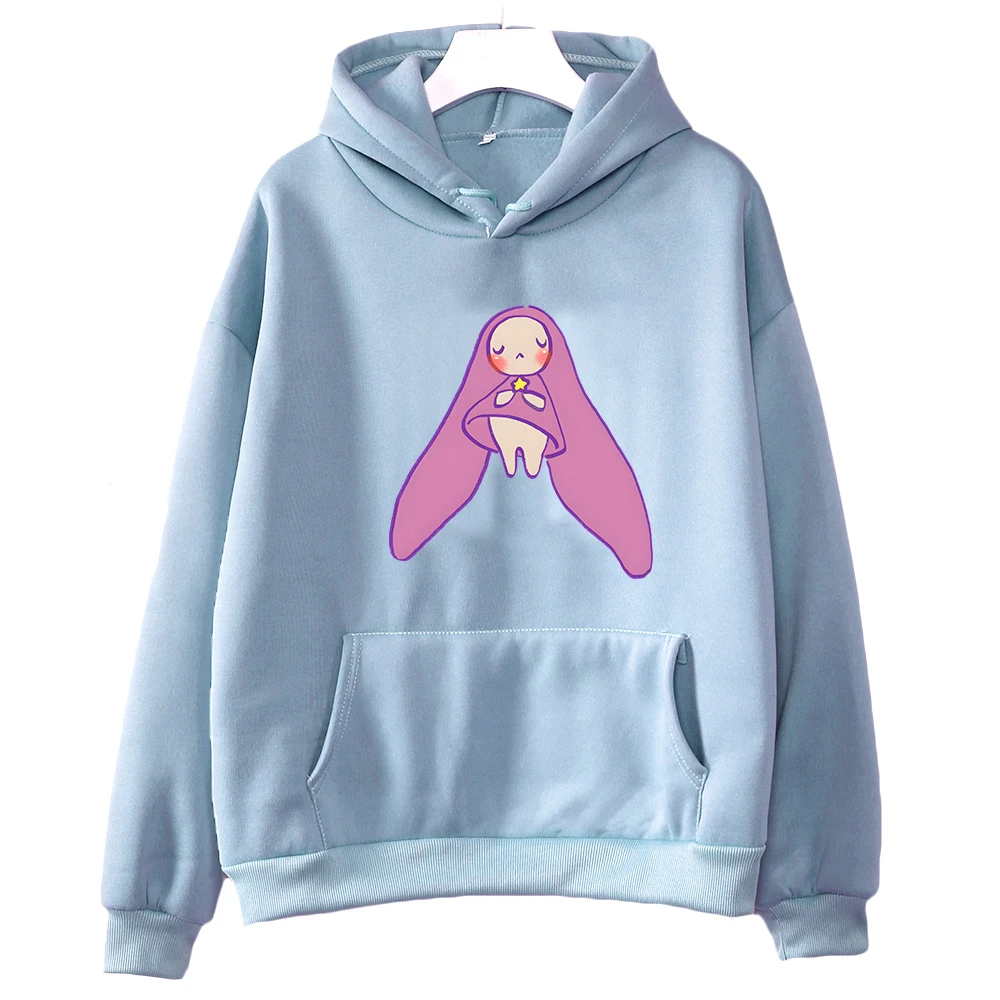 

Sakura Bunny Lovely Rabbit Anime Hoodie WOMEN Kawaii/Cute Cartoon Long Sleeve Sweatshirt Fleece Manga/Comic Korean Style Fashion
