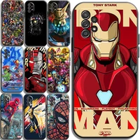 marvel iron man phone cases for xiaomi redmi redmi 7 7a note 8 pro 8t 8 2021 8 7 7 pro 8 8a 8 pro cases funda coque back cover