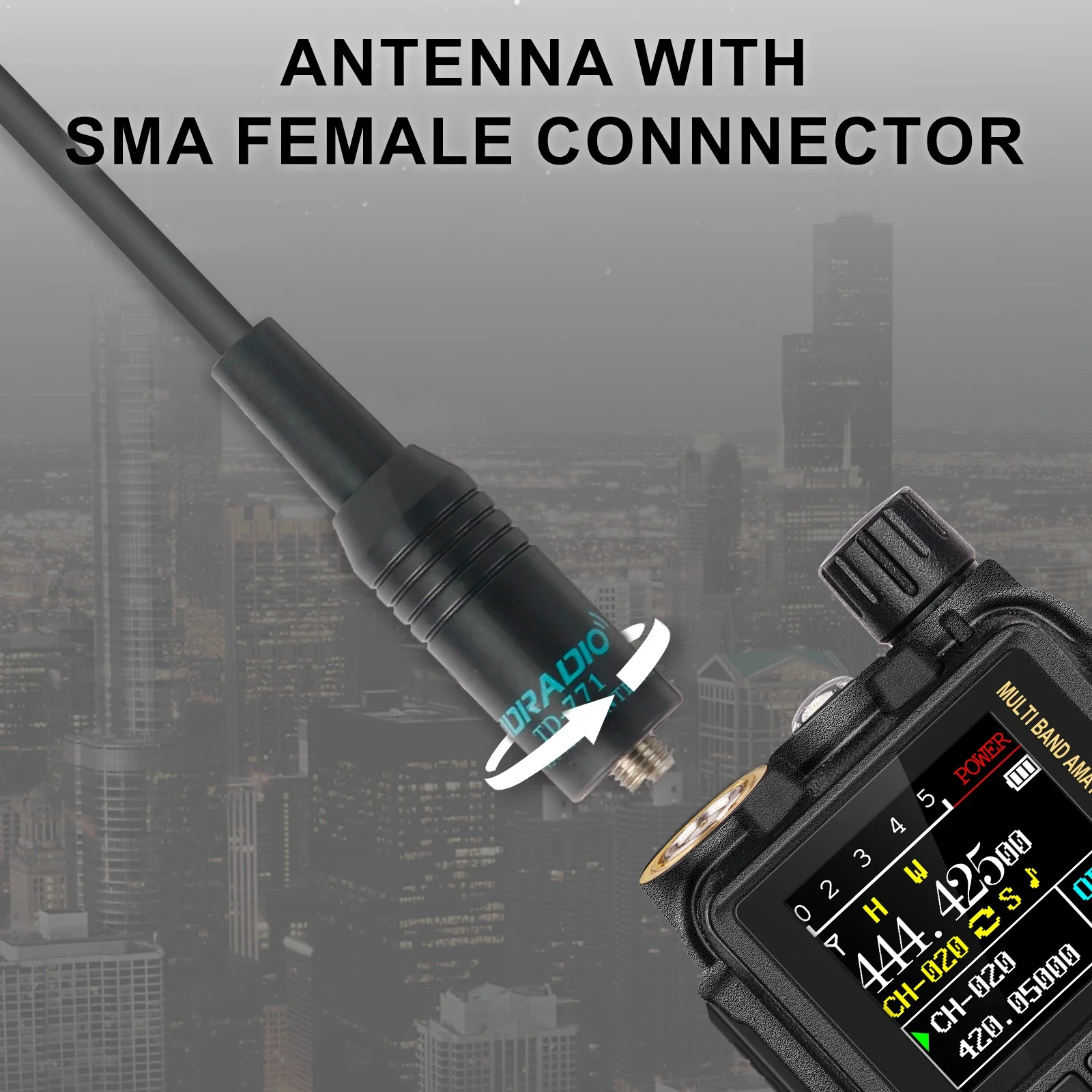 Запчасти TIDRADIO 771/AM Walkie Talkie H3 H8 и несколько моделей