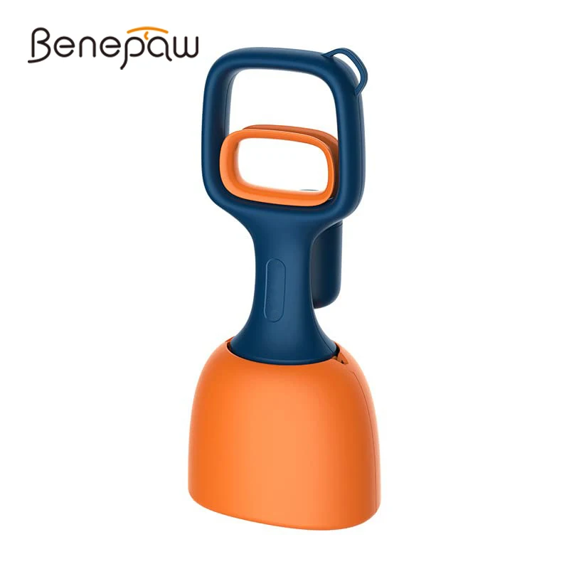 

Benepaw Portable Dog Pooper Scooper ABS Durable Handle Bag Attachment Leash Clip Pet Poop Picker For Large Small Medium Dogs