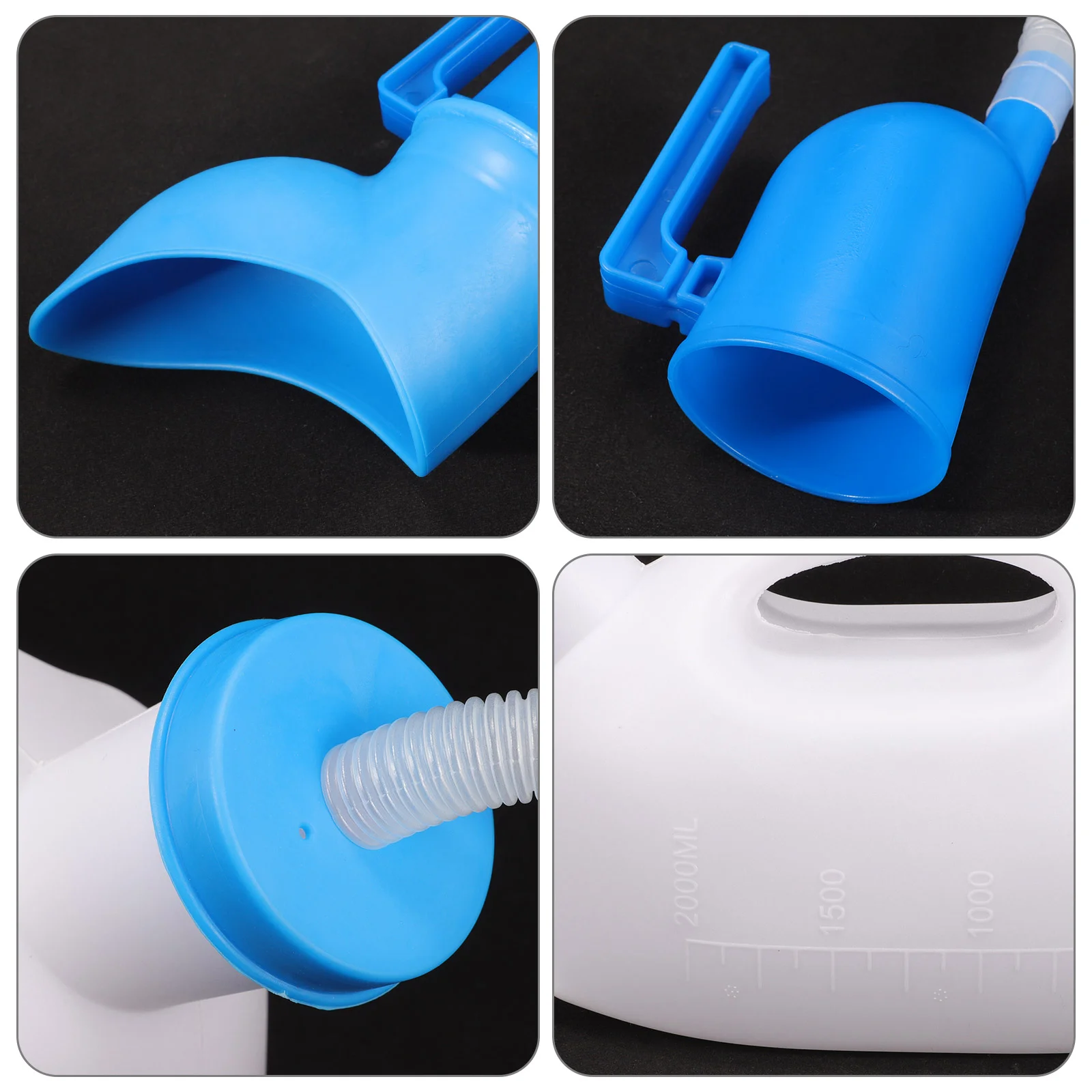 Мочеприемник двойного назначения бутылочка для мочи больница Универсальная