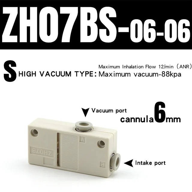 

Пневматический вакуумный генератор SMC ZH05BS