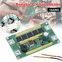 digital display spots welding machine control panel portable small spot welder 8 gear power adjustable for 18650 batteries