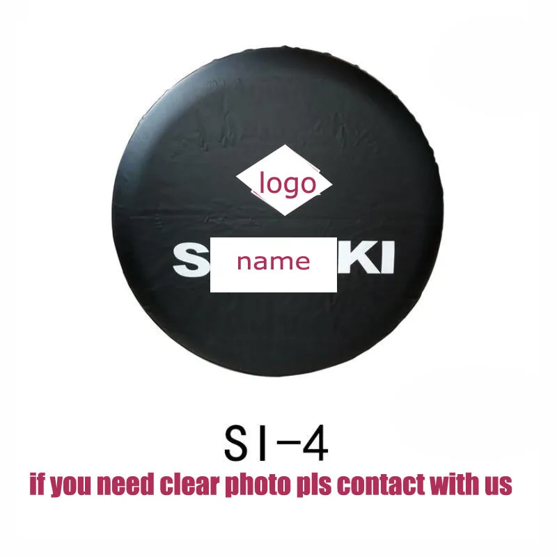 

car accessories 14/15 inch spare tire cover PVC waterproof chassis cover