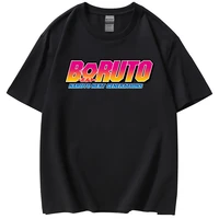 summer naruto printed loose teen short sleeves tops women 2022 graphic tee kawaii clothes aesthetic clothes