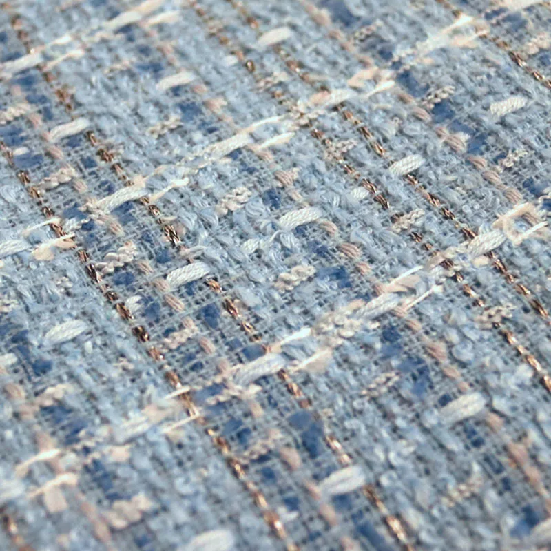 Плетеная серебристая полиэстерная ткань для пошива