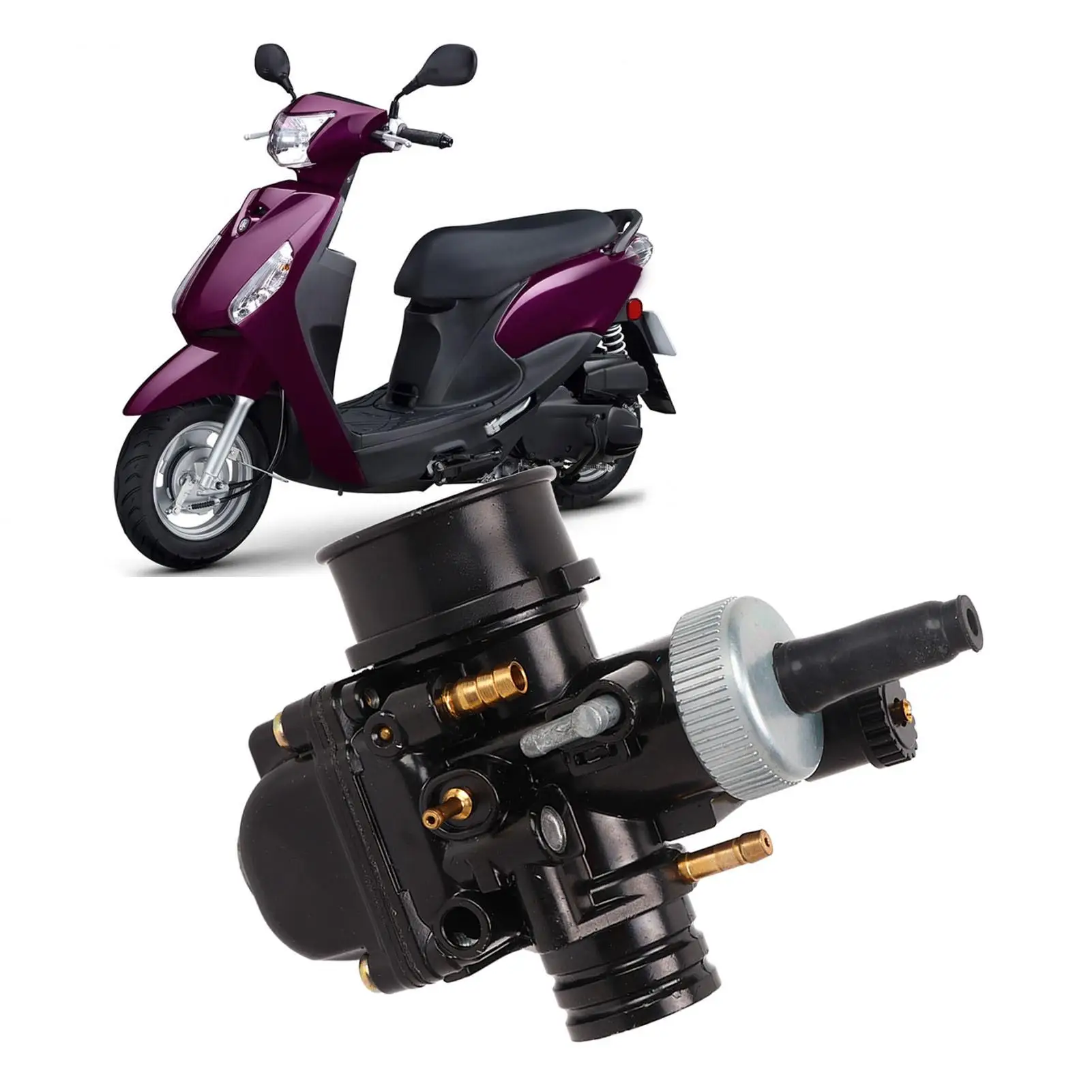 do gaźnika dellorto 19 mm dla 50 cm3 skutera 2-suwowego i - zamiennik motocyklowego