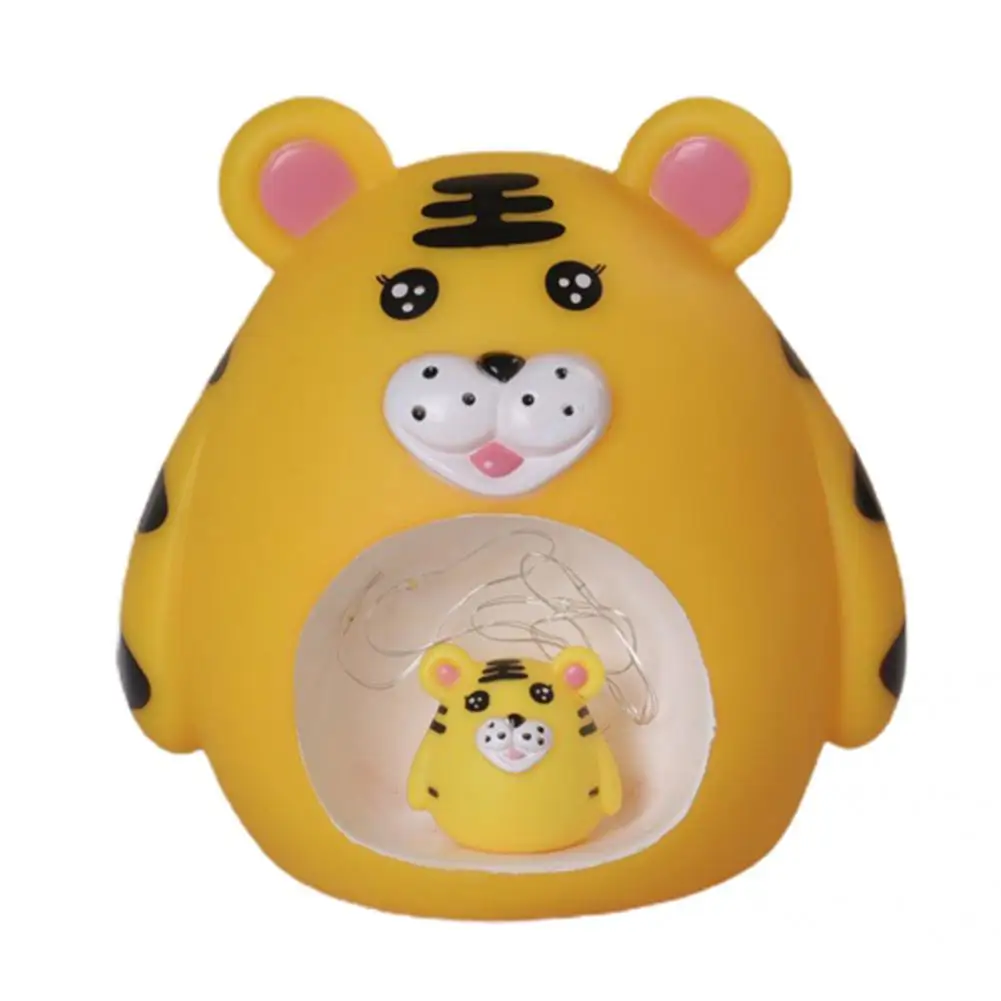 

Creative Anti-slip Bottom Large Capacity Versatile Animal Shape LED Night Lamp Desktop Decor Piggy Bank Night Light