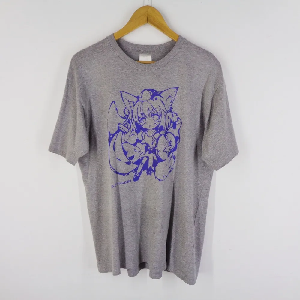Аниме футболка винтажная японская 90S Размер L