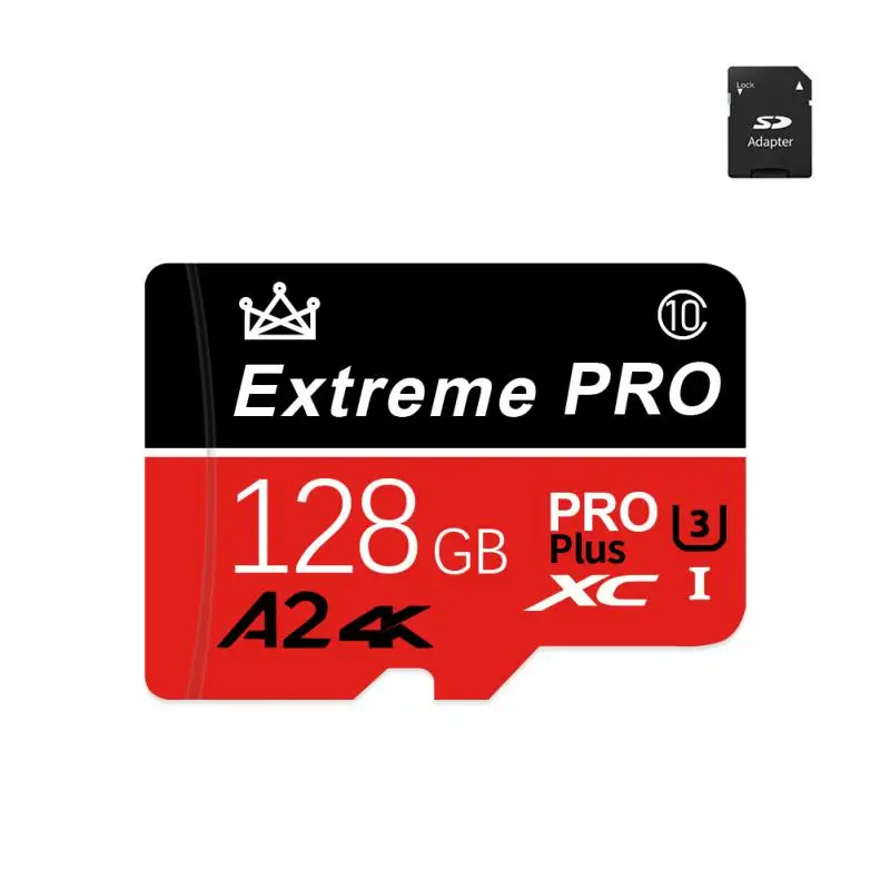 128GB Micro TF SD Card Memory Card  For Security Camera Tablet Smartphone Micro Card Extreme PRO C10