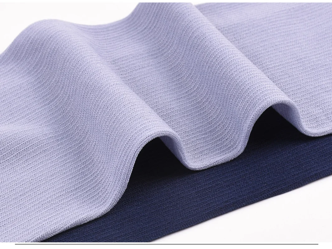 10pairs Breathable Long Socks Bamboo Fiber Socks Summer Thin Stripe Men Silk Sports Socks Antibacterial Black Business Men Socks