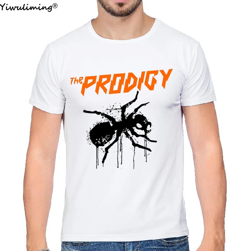 Man T Shirt The Prodigy Electronic Music Tshirt Fashion Casual Short-sleev Male Tops Summer Oversized T Shirts Camiseta