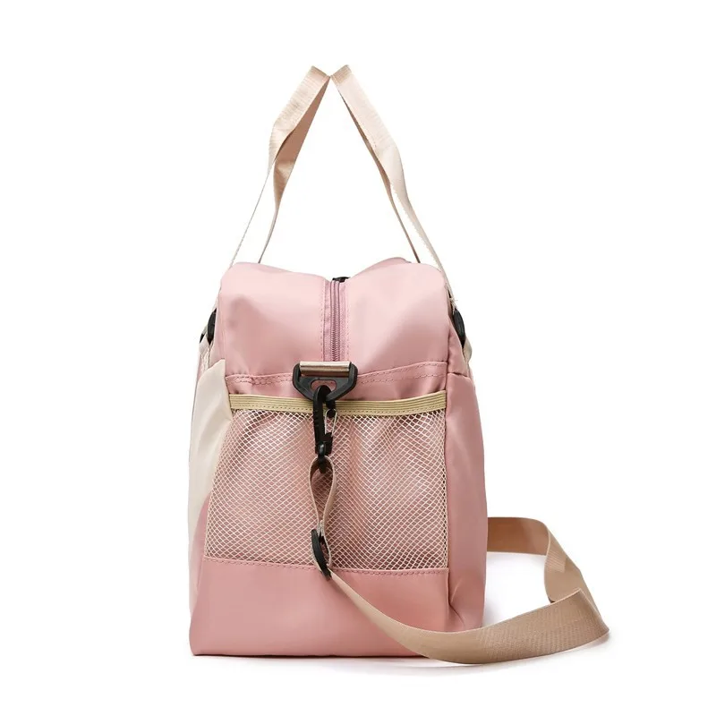 Fitness Travel Bag Contrast Color Dry and Wet Separation Sports Yoga Bag Beach Travel Shoe Travel Bag Travel Boarding Bag travel