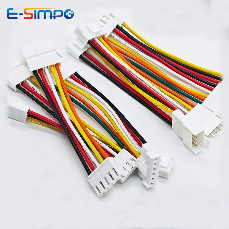 

Кабели VH3.96 E-SIMPO 10 см 22AWG 2/3/4/5/6-контактные 5 шт.