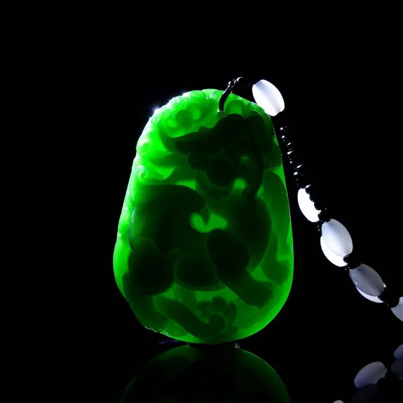 Подвеска Hetian Jasper Pixiu модный бутик мужская и женская подвеска в виде единорога