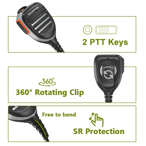 Микрофонная гарнитура Baofeng UV-K61 для рации