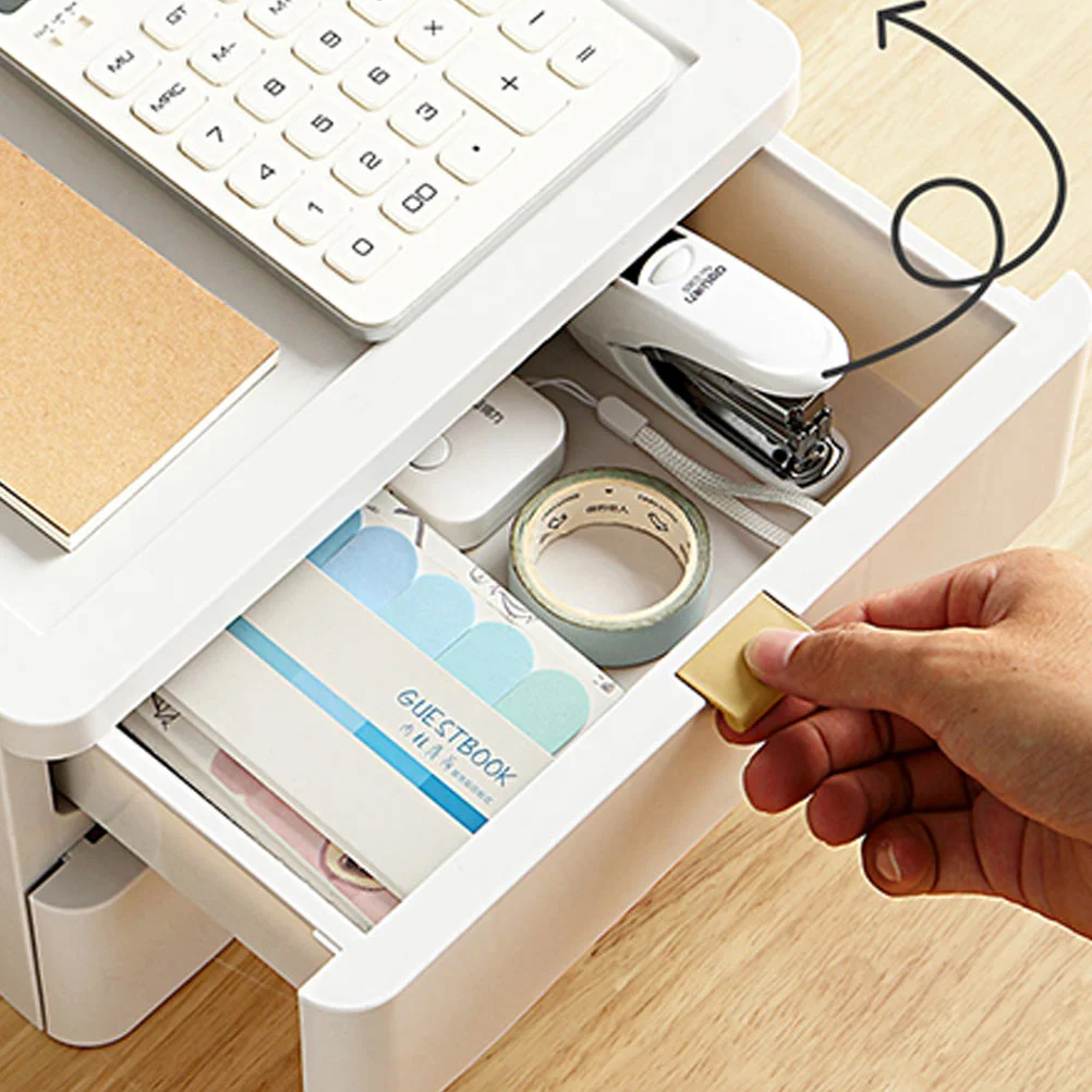 Ящик для хранения полка макияжа органайзер туалетного столика пластиковый ящик