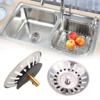 stainless steel kitchen sink filter plug trash plug sink filter bathroom kitchen basin sink drain deodorant accessories
