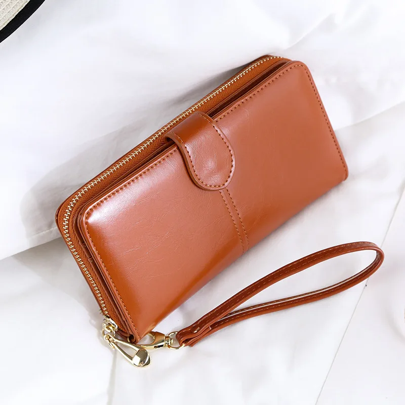 Women Wallets Purses Fashion Long Zipper Women's Money Coin Card Holder Female Long Purse Female Pu Leather Cartera Mujer 2023