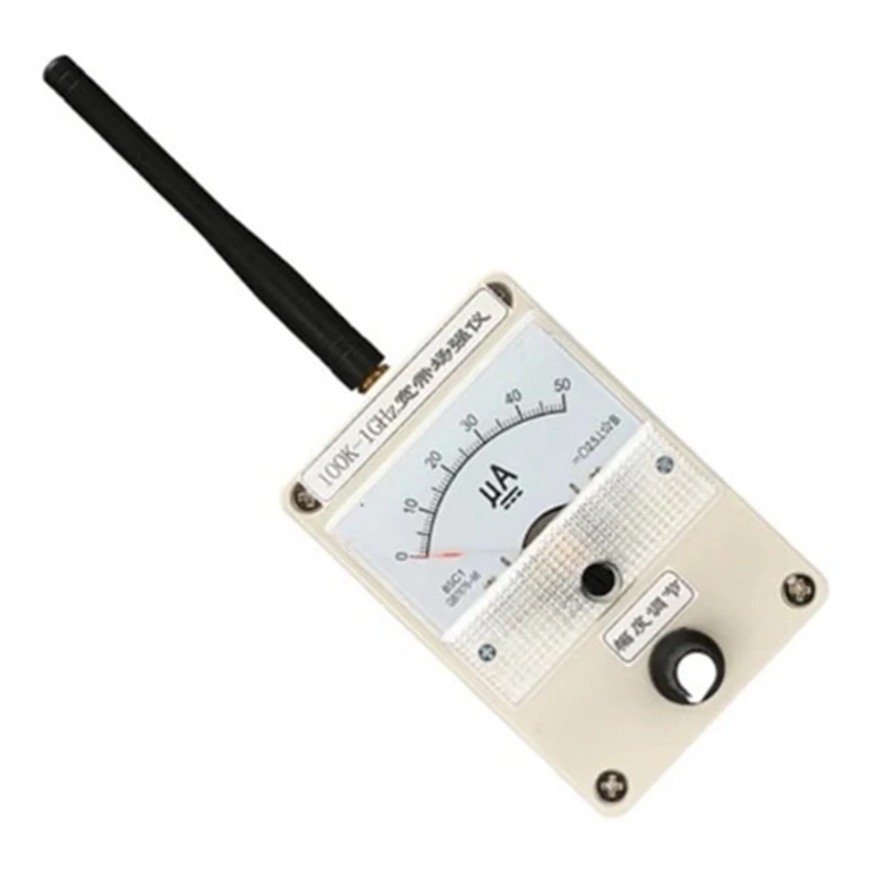 

100Khz-1000Mhz Field Strength Indicator Meter RF Signal Level Meter + Antenna