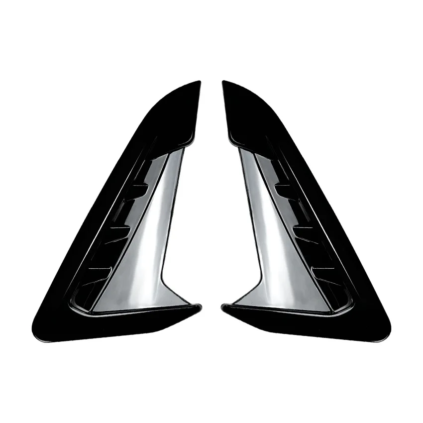 

Автомобильный боковой спойлер для крыла, ветровой нож, боковые зажимы, вентиляционная решетка, декоративные боковые элементы для BMW X3 X4 G01 G02 M Sport 2018-2023 +