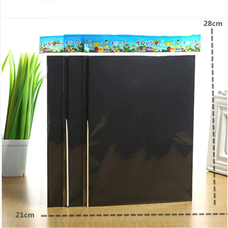 5 шт. Волшебная цветная Радужная бумага для скретч арта набор карт с трафарет