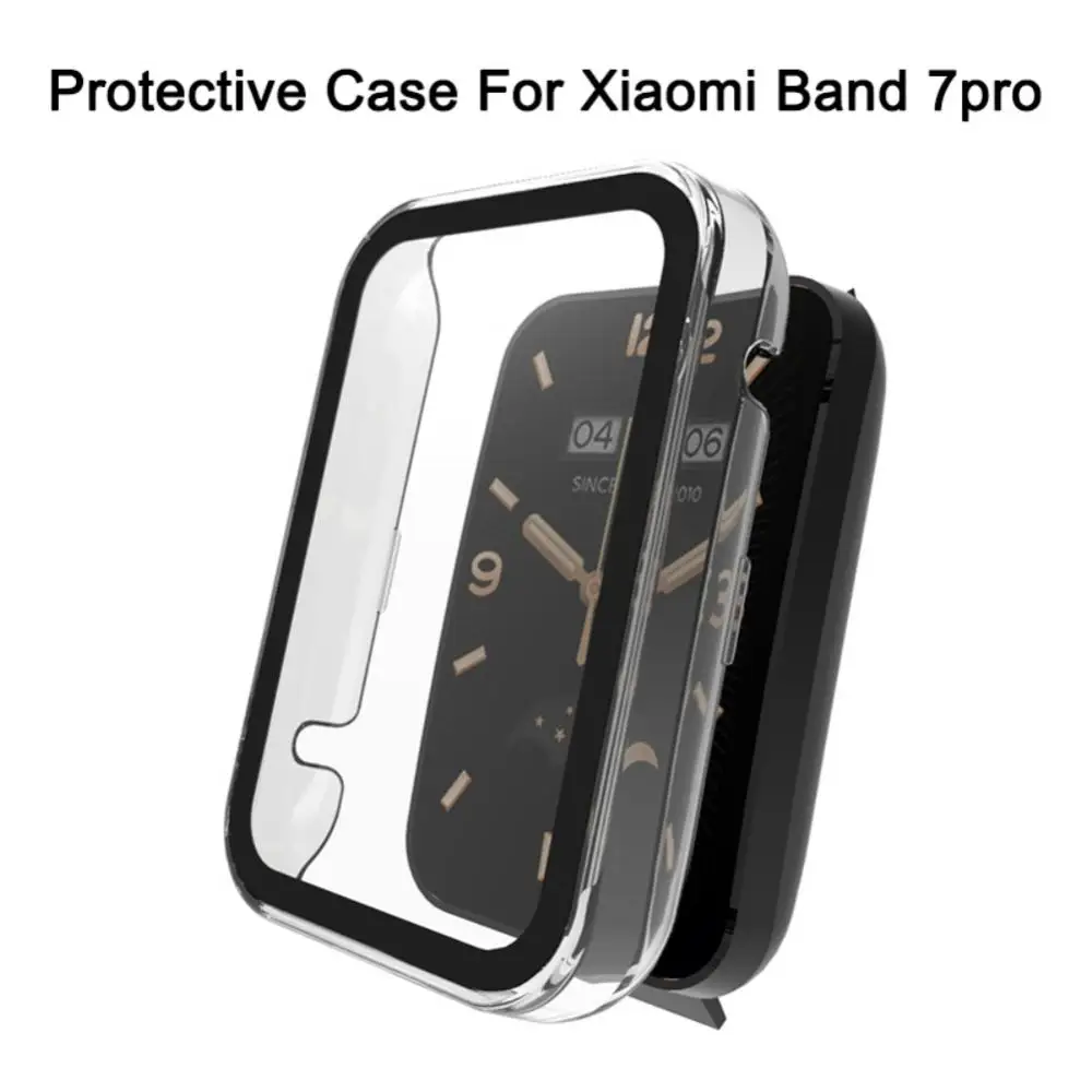 

Screen Protector Tempered Glass Cover For Xiaomi Mi Band 7 For Mi Band 7 Protective Case Protective Bumper Full Cover