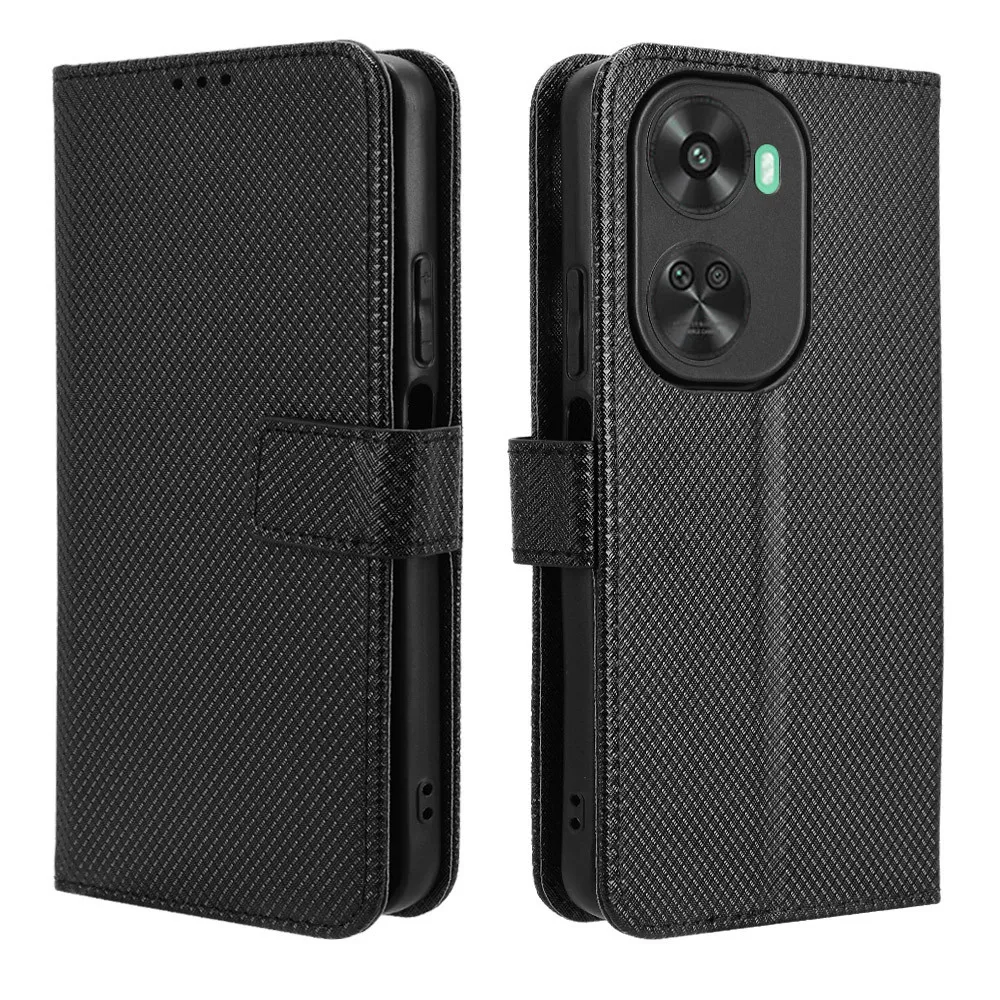 Роскошный флип-чехол из искусственной кожи с алмазным узором для Huawei Nova 11 SE