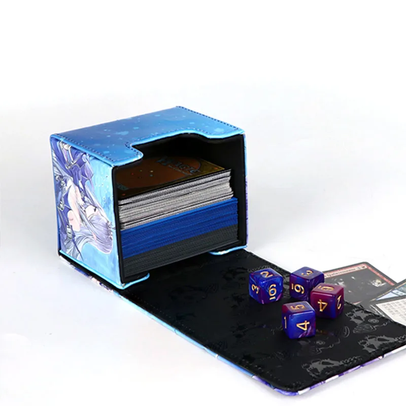 Карточная коробка Yu Gi Oh Аниме игра Scheiren Opcg Tcg Ptcg карточная для хранения сделай сам