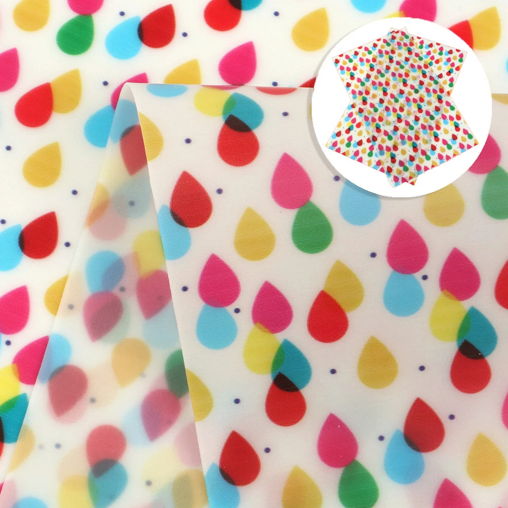 20*33 см мягкий желеобразный лист шеврон клетчатый полосатый принт виниловые