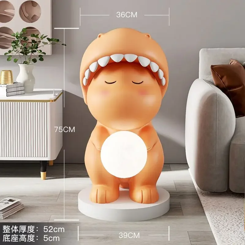 Скульптура динозавра Xx Eye напольное украшение диван для гостиной ТВ-шкаф модное