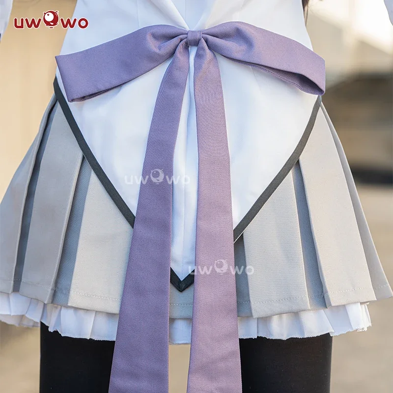 Серия UWOWO Collab: Puellaa Magii Madoka Magicaa Akemii Homuraa Косплей Костюм S-4XL Одежда для косплея @ 0Z*