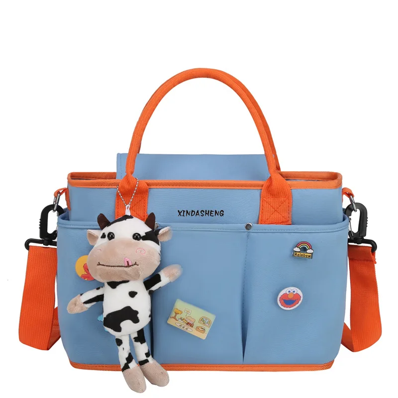 

Diaper bag Multifunctional dry and wet separation mummy bag Suitable for mother and baby to go out portable oblique hanging bott