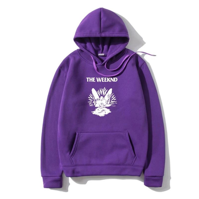

Мужская толстовка с капюшоном Weeknd Dead Head, с принтом, с круглым вырезом, теплая Повседневная Толстовка, Модная хлопковая верхняя одежда 2022