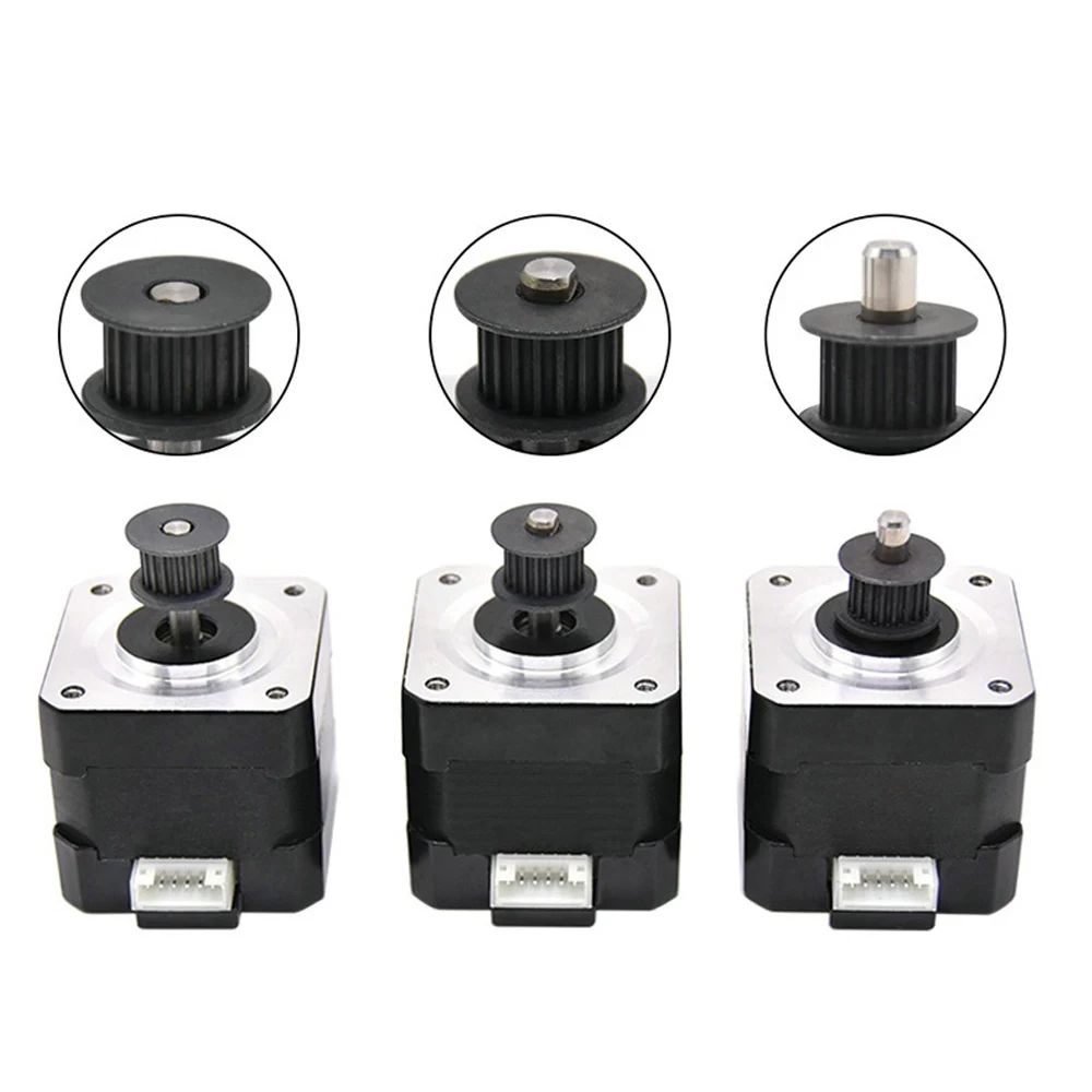

3D Printer Stepper Motor with Synchronous Wheel 17HS4401S 38 Motor 3D Printer Replacement Parts for X Axis/ELF Y/CY300 X Axis