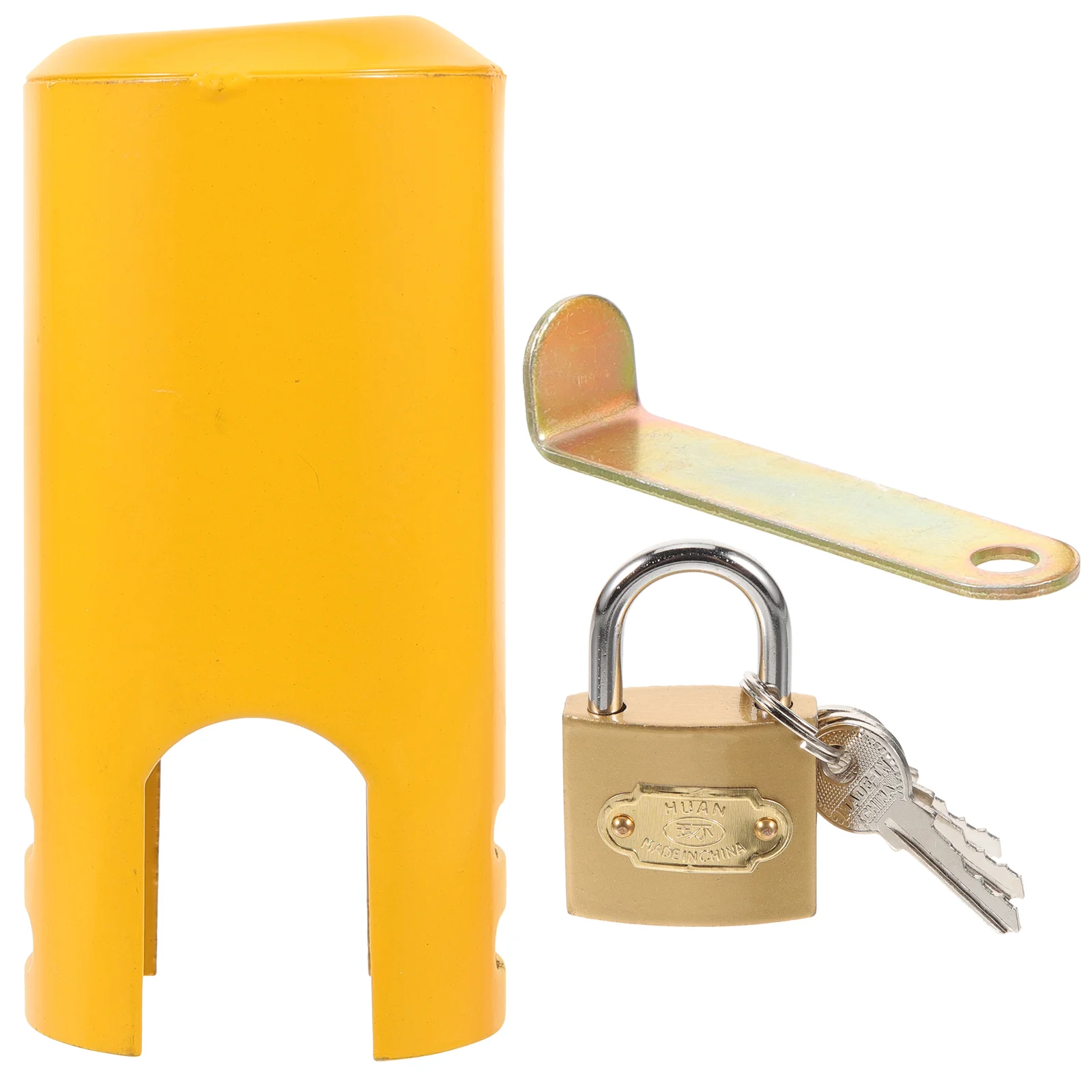 

1 Set of Hose Bib Lock Protection Lock Outdoor Lock System Convenient Water Lock