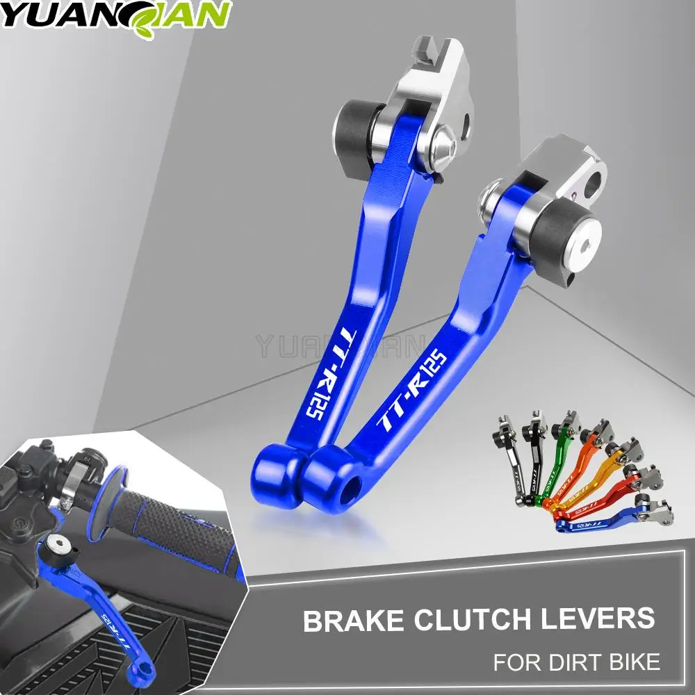 

For YAMAHA TTR125 LW E TTR250 TTR600 TTR125L Motorcycle CNC Pivot Brake Clutch Levers Motocross Dirt Bike TTR 250 600 125 L LW E