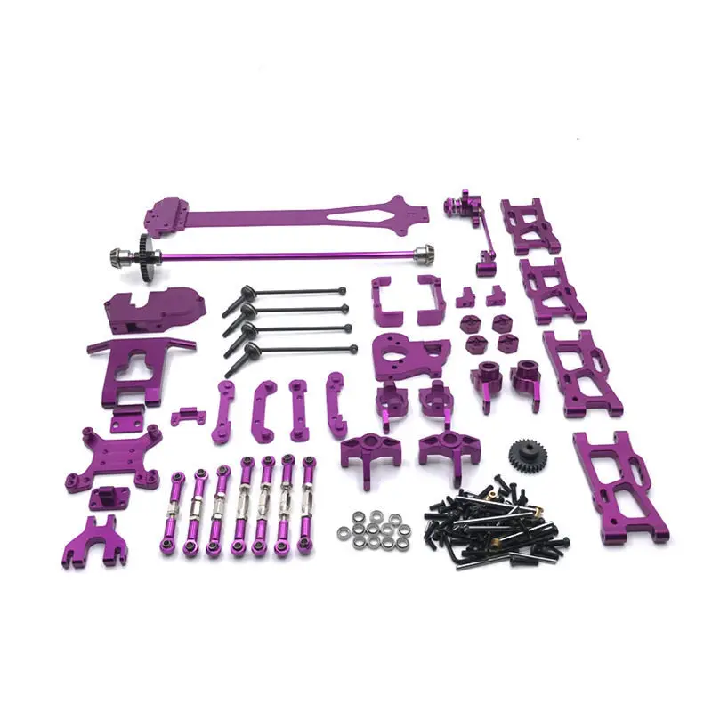 

Запчасти WLtoys для радиоуправляемых автомобилей 1/12 124016 124017 124018 124019, модернизированные металлические аксессуары, запчасти для модификации, ко...