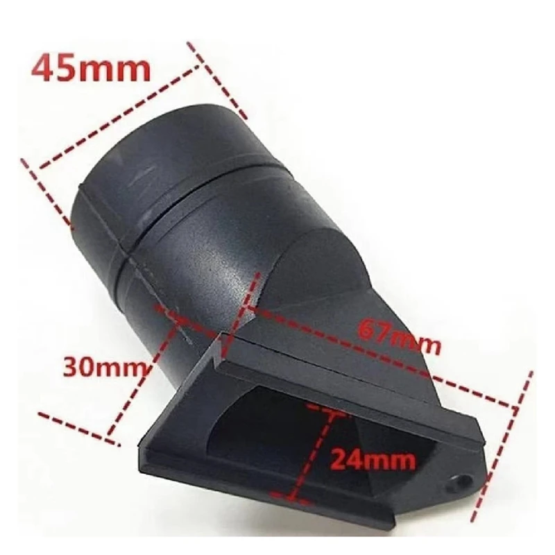 1 шт. черный мешок для сбора пыли модели торцовочной пилы 255 с застежкой-молнией и