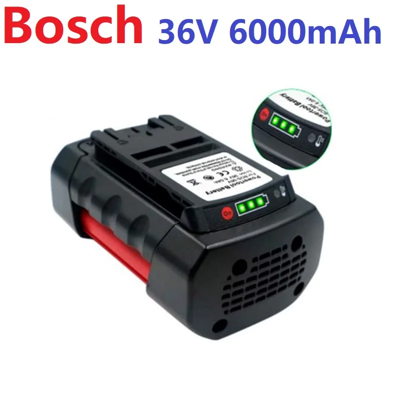 

Bosch – batterie Rechargeable au Lithium-ion 36V 6000mAh, convient à l'ensemble du modèle d'outils électriques Bosch