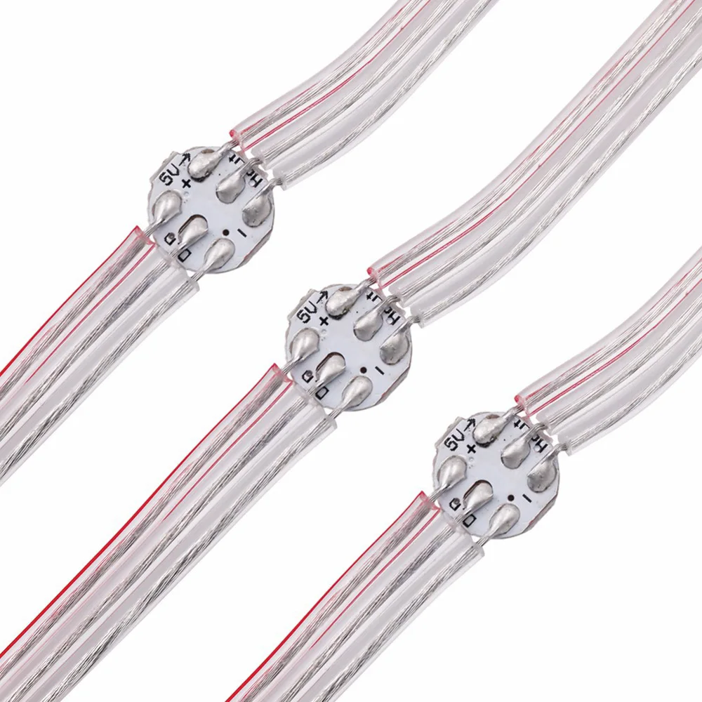 Предварительно припаянная светодиодная плата радиатора WS2812B 5 В WS2811 IC Встроенный