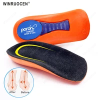 flat foot orthotic insoles care unisex 34 length insole arch support lift half for women men shoe pad orthopedic insoles